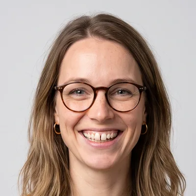 Portrait of Sanne, made with AI